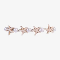 Arizona Gold Tone Turtle Starfish Womens 3-pc. Bracelet Set