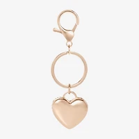 Juicy By Juicy Couture Gold Tone Pave Heart Key Chain