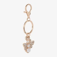 Juicy By Juicy Couture Gold Tone Queen Bee Key Chain