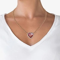Juicy By Juicy Couture Gold Tone Halo Womens 16 Inch Collar Necklace