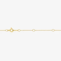 (H-I / I1) Womens 1/3 CT. T.W. Lab Grown Diamond 10K Gold Heart 18 Inch Pendant Necklace