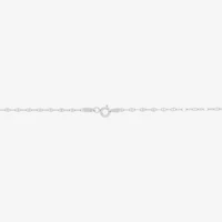 Silver Addiction Womens Sterling Silver Heart 17 Inch Pendant Necklace
