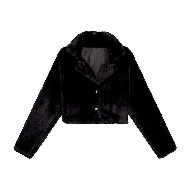 Knit Works Big Kid Girls Lightweight Coat