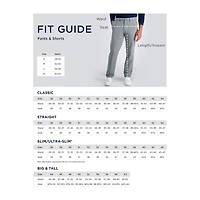Haggar Stretch Denim Mens Classic Fit Pleated Pant
