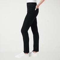 Gloria Vanderbilt Amanda Womens High Rise Stretch Fabric Slim Fit Jean