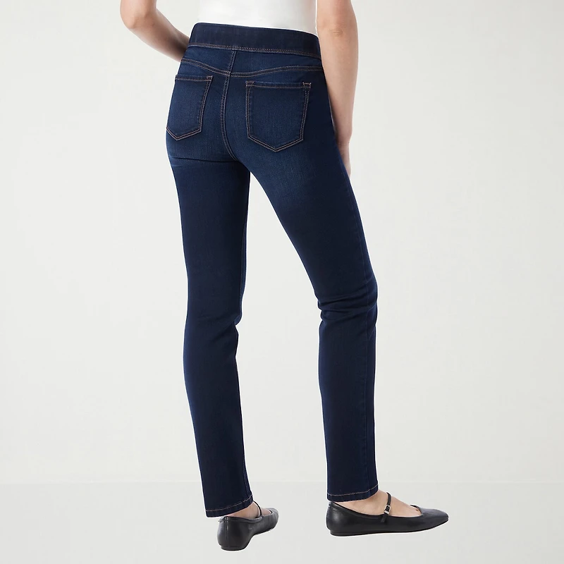 Gloria Vanderbilt Amanda Womens High Rise Slim Fit Jean