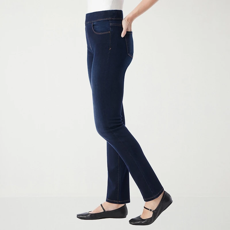 Gloria Vanderbilt Amanda Womens High Rise Slim Fit Jean