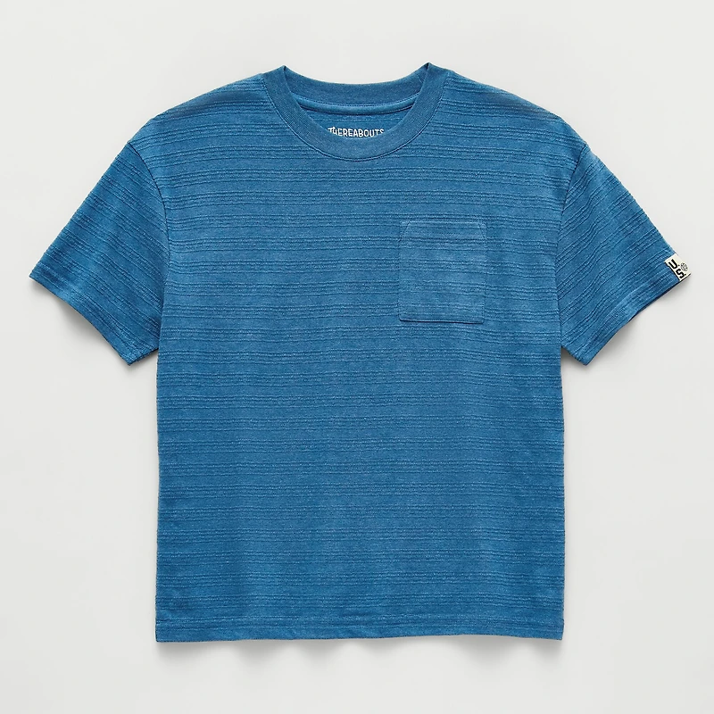 Thereabouts Oversized Little & Big Kid Boys Crew Neck Short Sleeve T-Shirt