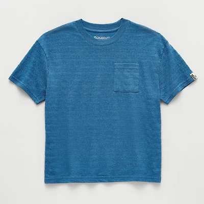 Thereabouts Oversized Little & Big Kid Boys Crew Neck Short Sleeve T-Shirt