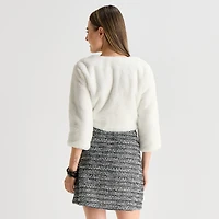 by&by Womens Juniors Midweight Coat
