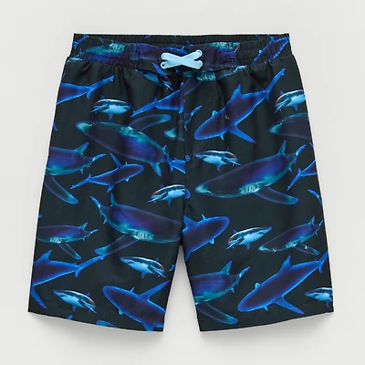 Thereabouts Little & Big Kid Boys DRAWSTRING WAIST Animal Board Shorts