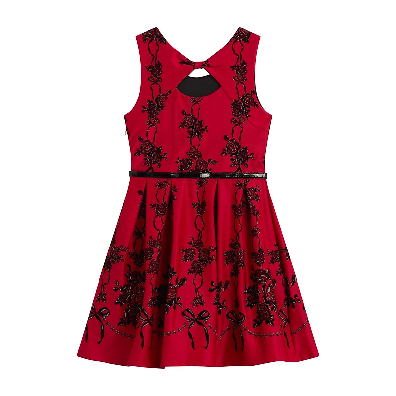Knit Works Big Kid Girls Floral 2-pc. Dress Set