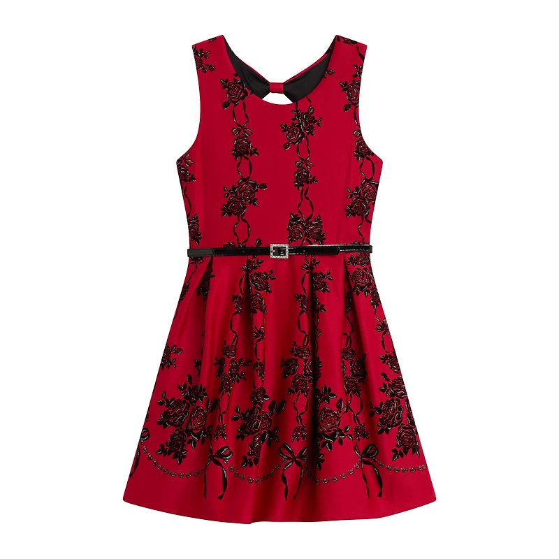 Knit Works Big Kid Girls Floral 2-pc. Dress Set