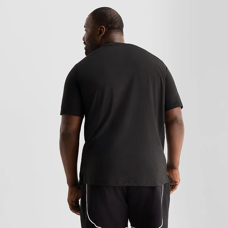 Shaquille O'Neal XLG™ Elevated Mens Crew Neck Short Sleeve Quick Dry Active T-Shirt