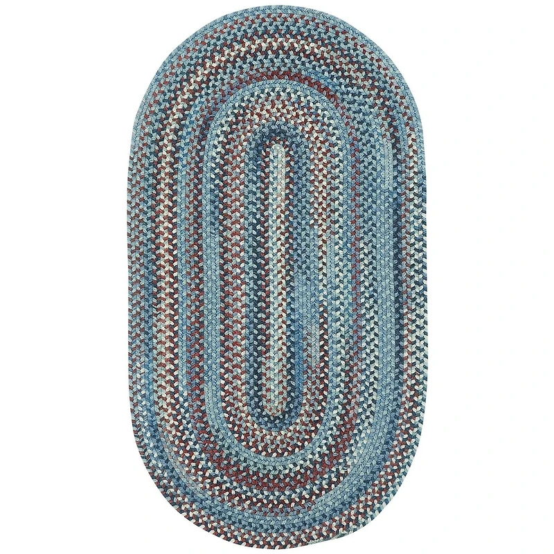 Capel Inc. Hill Cross Sewn Braided Oval Rugs