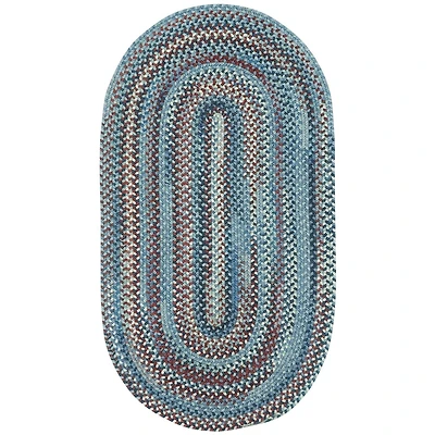 Capel Inc. Hill Cross Sewn Braided Oval Rugs
