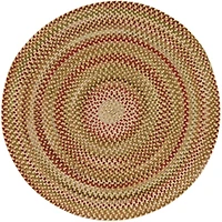 Capel Inc. Manchester Concentric Braided Round Rugs