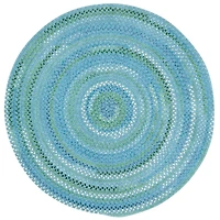 Capel Inc. Waterway Concentric Braided Round Rugs