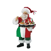 Kurt Adler 10.5" Fabriché™ Musical Italian Santa