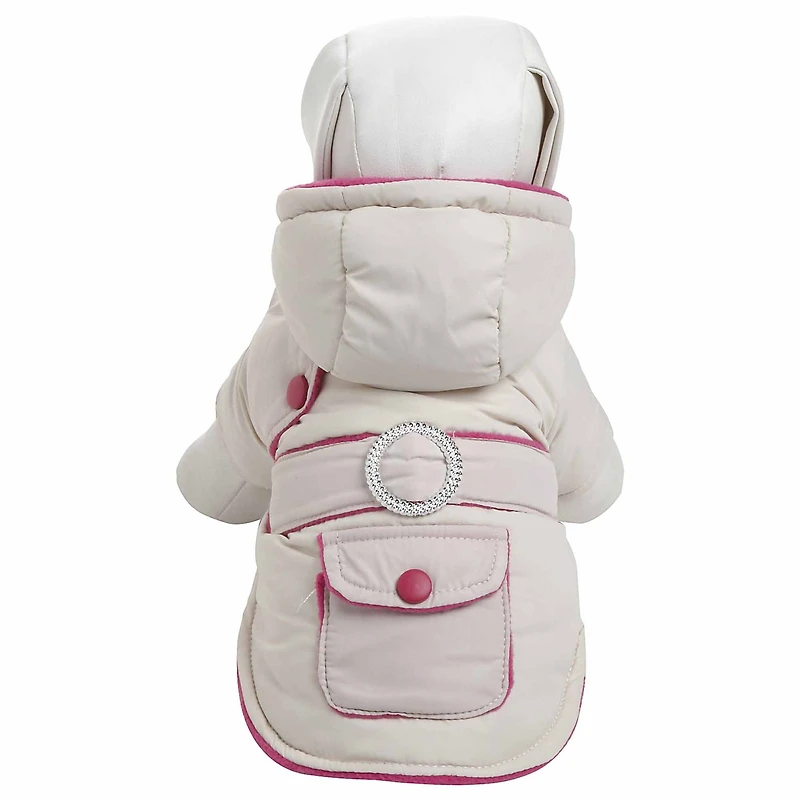 The Pet Life Double-Toned Jewel Pet Jacket