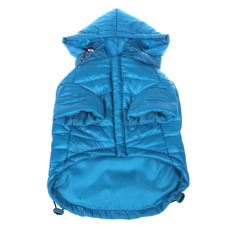 The Pet Life Lightweight Adjustable 'Sporty Avalanche' Coat