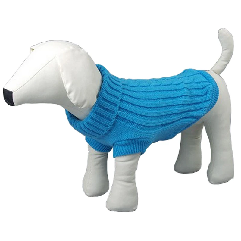The Pet Life Heavy Cotton Rib-Collared Sweater