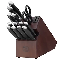 Chicago Cutlery Burling Integrated Steel Handle 14-pc Block Set