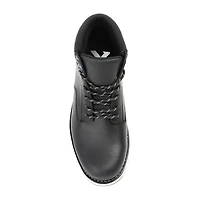Territory Mens Ty Bridger Flat Heel Lace-Up Boots