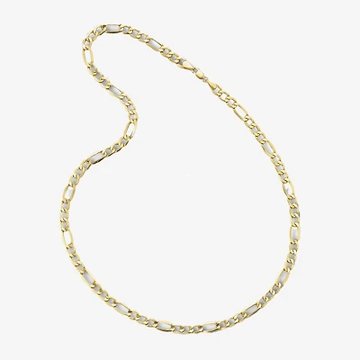 10K Yellow Gold 20" Hollow Figaro Chain