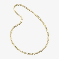 10K Yellow Gold 20" Hollow Figaro Chain