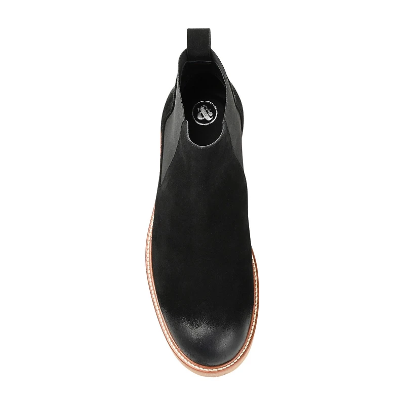 Thomas And Vine Mens Cedric Flat Heel Chelsea Boots