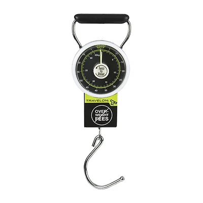Travelon Stop and Lock Luggage Scale with Tape Measure