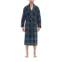 Residence Mens Fleece Long Sleeve Length Robe