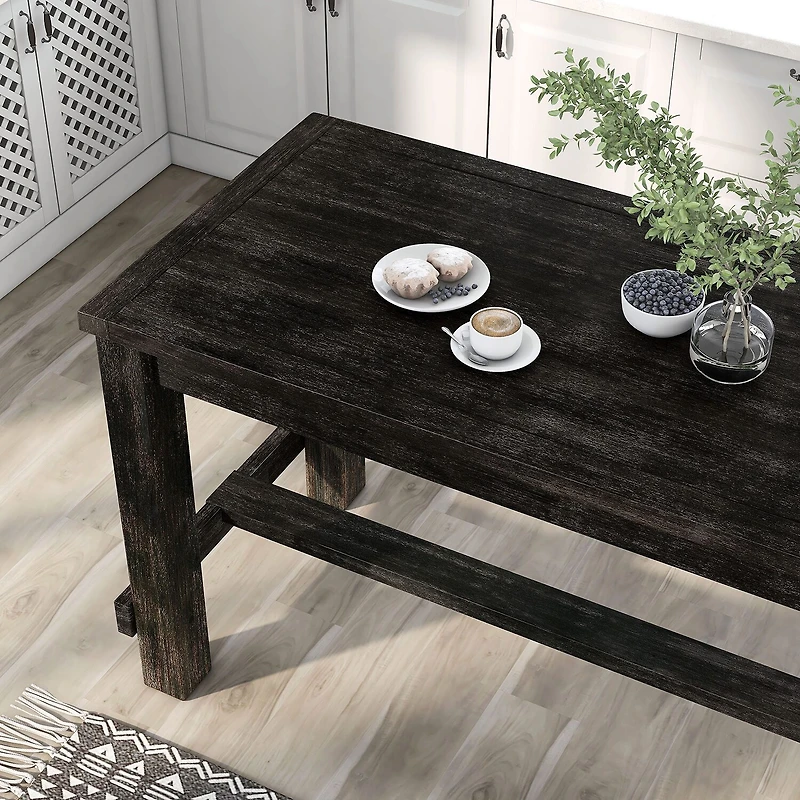 Furniture of America™ Dimond Rectangular Wood-Top Dining Table
