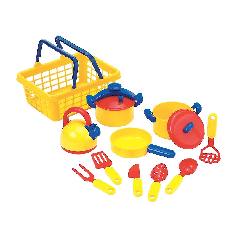 Educational Insights Pots 'N' Pans Set (Set Of 13) Play Kitchen