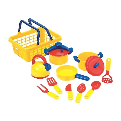 Educational Insights Pots 'N' Pans Set (Set Of 13) Play Kitchen