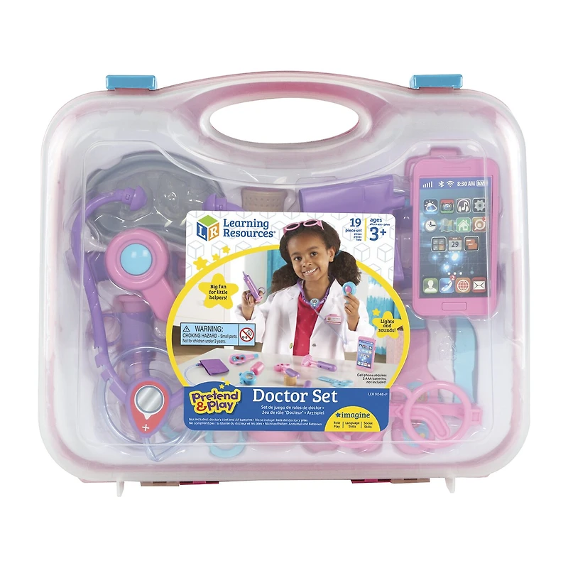 Learning Resources Pretend & Playã‚® Doctor Set - Pink