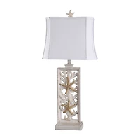 Stylecraft South Cove 15" W Cream Table Lamp