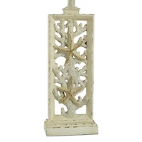 Stylecraft South Cove 15" W Cream Table Lamp