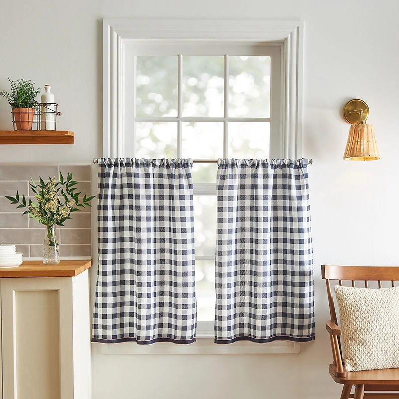 Martha Stewart Chickens 3-pc. Rod Pocket Window Tier