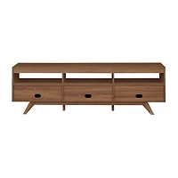 MCM Tv Stand With Closed Storage