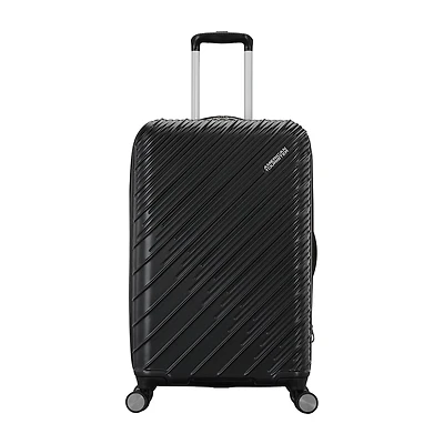 American Tourister Color Splash Inch Hardside Expandable Checked Spinner Luggage