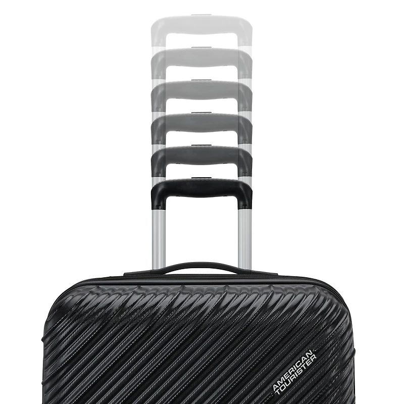 American Tourister Color Splash Inch Hardside Expandable Checked Spinner Luggage