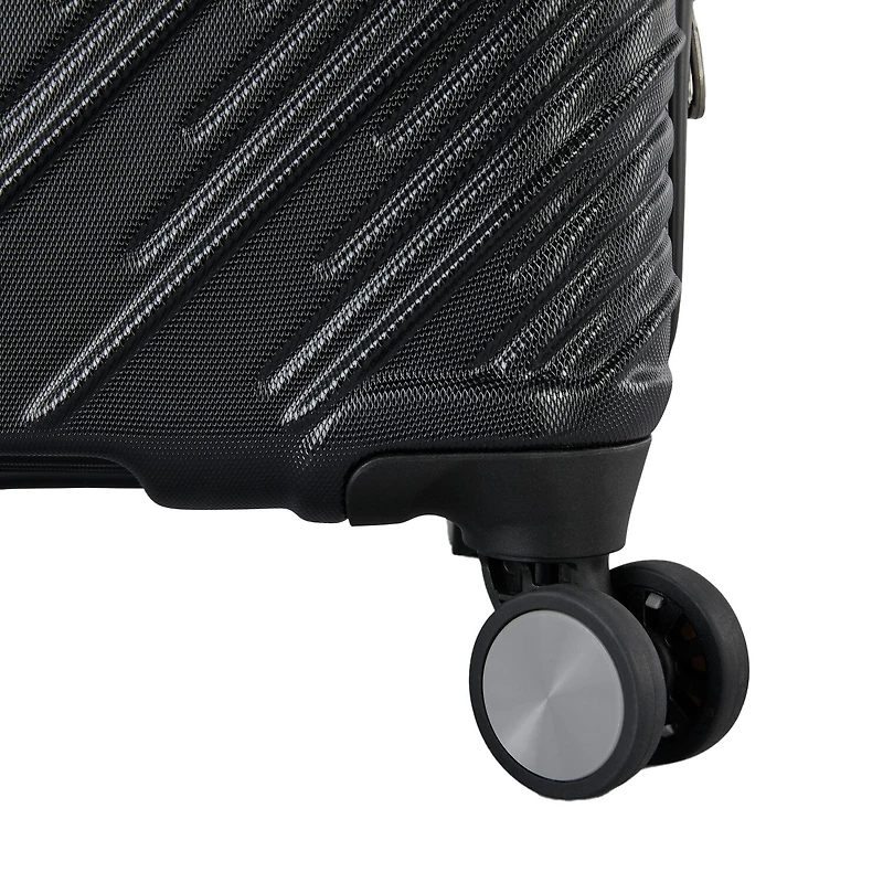 American Tourister Color Splash Inch Hardside Expandable Checked Spinner Luggage