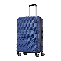 American Tourister Color Splash Inch Hardside Expandable Checked Spinner Luggage