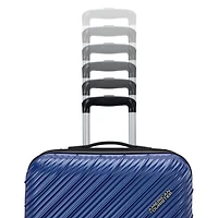 American Tourister Color Splash Inch Hardside Expandable Checked Spinner Luggage