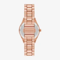 Skechers Womens Rose Goldtone 4-pc. Watch Boxed Set Sr9107