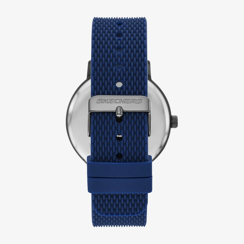 Skechers Mens Blue 5-pc. Watch Boxed Set Sr9123
