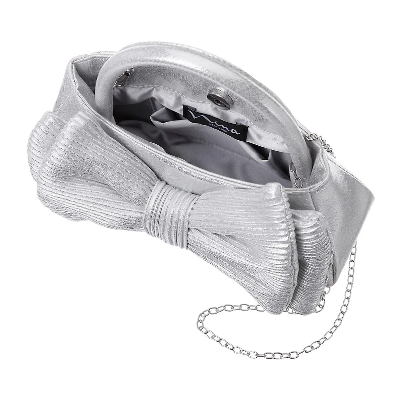 N By Nina Luxe Bow Evening Bag