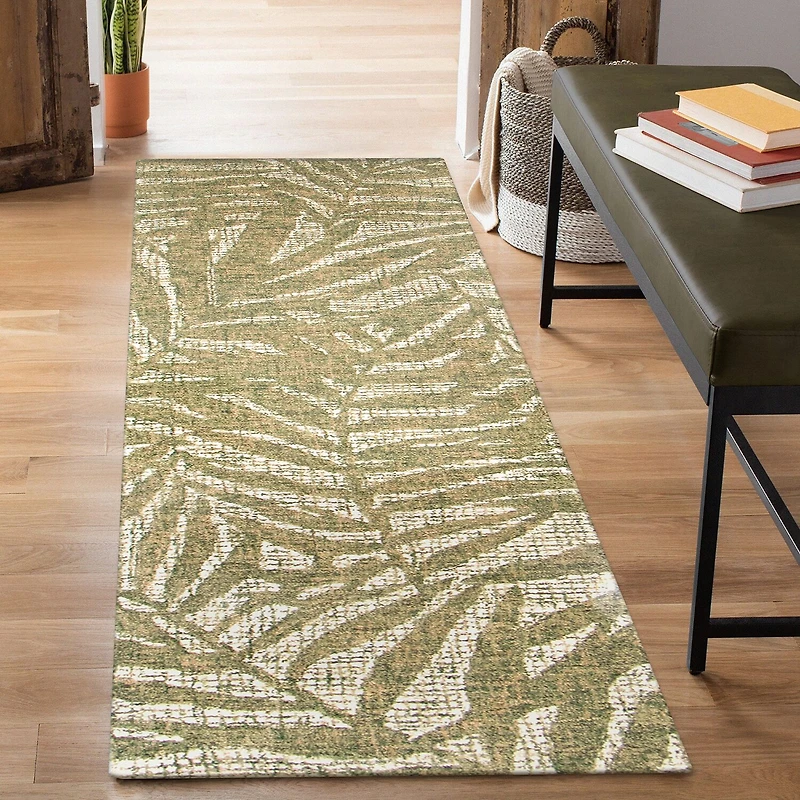 Liora Manne Savannah Floral Hand Tufted 2' X 7'6" Rectangular Runner